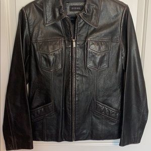 Vintage 90’s Guess leather jacket